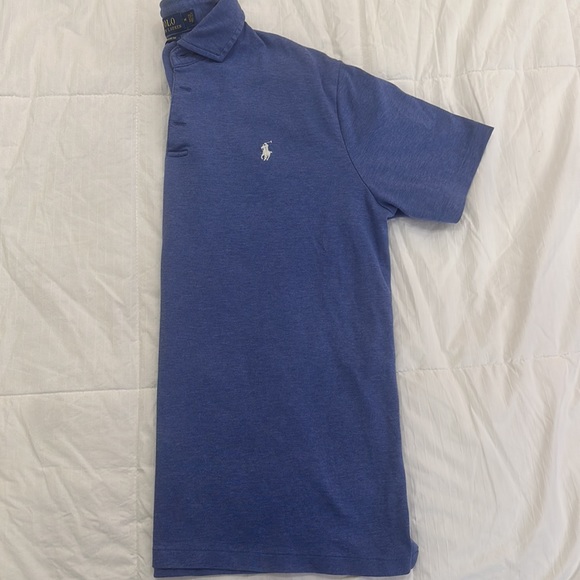 Size M men’s classic for soft touch Ralph Lauren polo shirt. Light blue color. - Picture 4 of 5